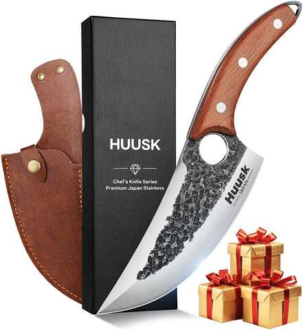 TIJERAS Huusk front view showing full blade and balanced profile for versatile cutting