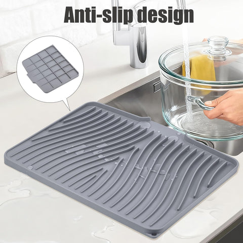 TIKNIK open drain edge detail directing water toward the sink