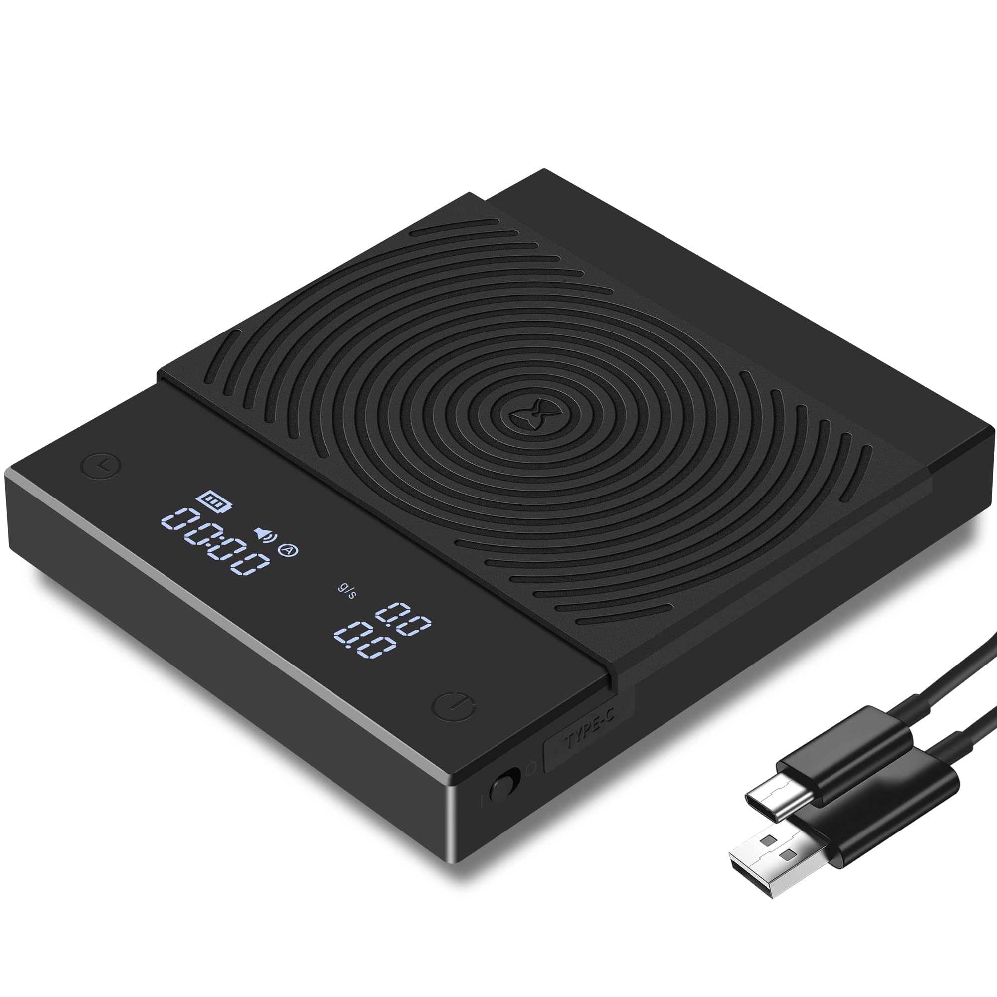 TIMEMORE Black Mirror front view showing sleek design and accuracy benefits