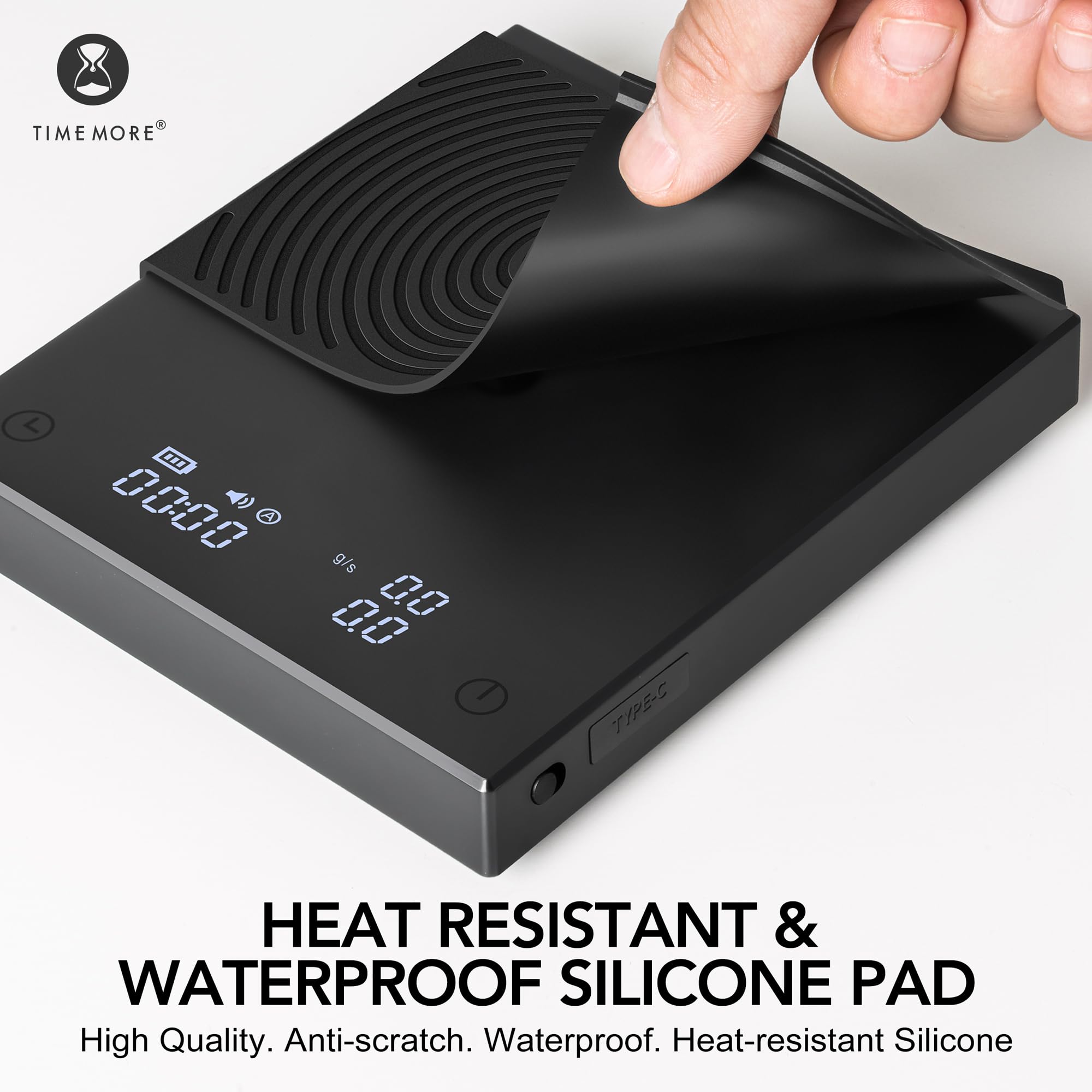 TIMEMORE type-c charging port for fast recharge and cordless convenience