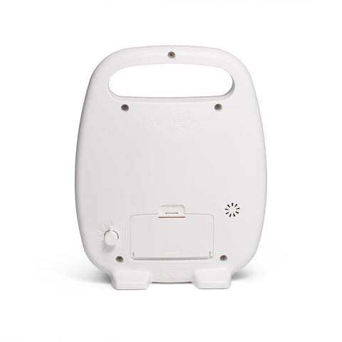 TIME TIMER open back displaying battery compartment for simple maintenance