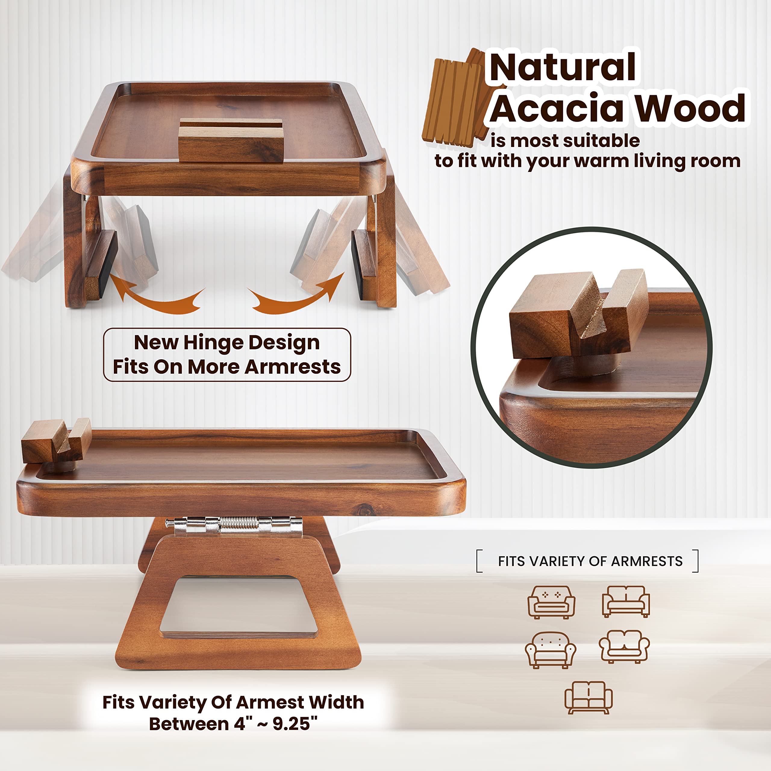 TINAMO non-slip pads underside protecting sofa fabric