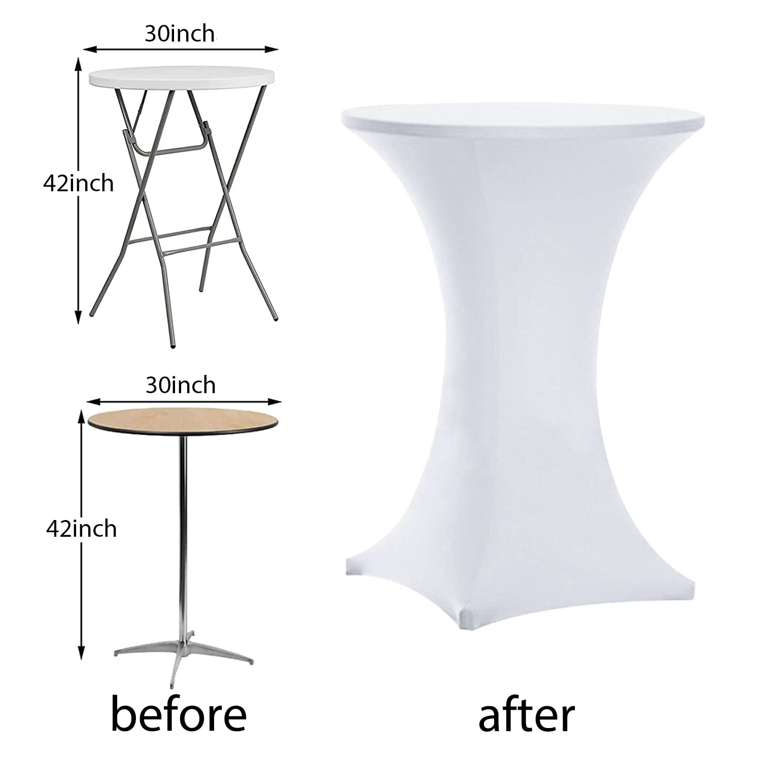 Tina's cover next to chair for scale illustrates correct 30x42in fit