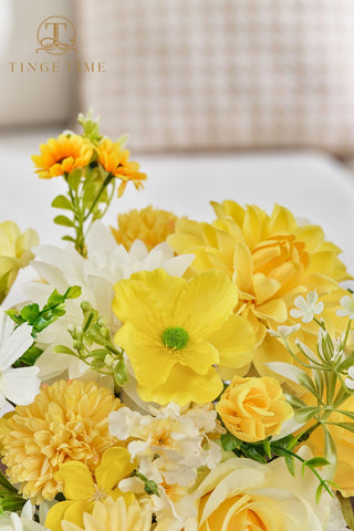 TINGE TIME vase display showing how the set brightens home décor spaces