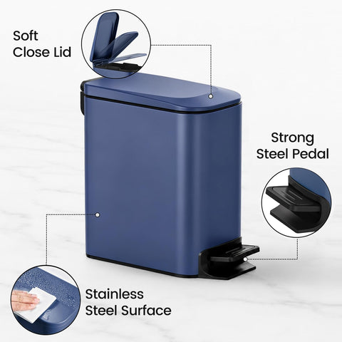 TIPGO close-up of durable pedal showing easy foot operation benefit