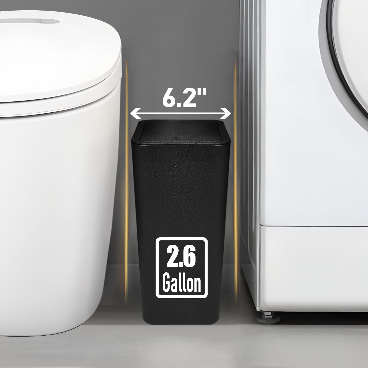 TIPGO pop-up lid detail illustrating easy one-touch open convenience