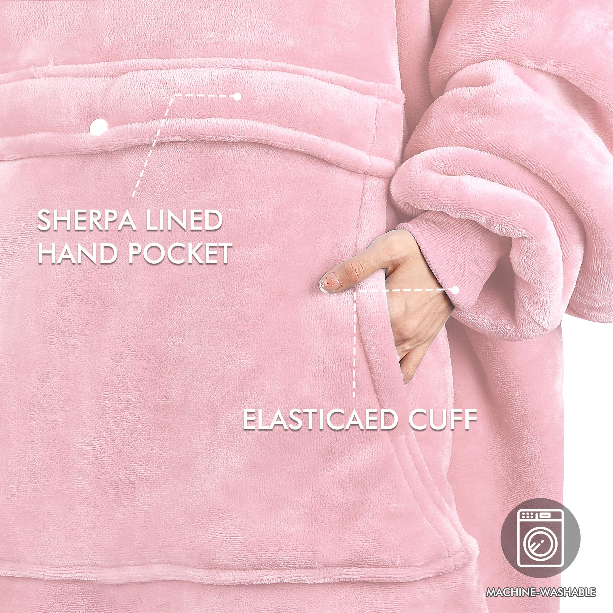 Tirrinia hood and seam detail showing quality stitching and snug protection