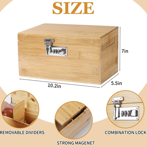 TISEMENT combination lock closeup highlighting easy, keyless security