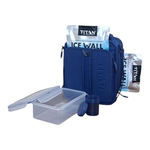 Titan by Arctic Zone expanded capacity holding multiple meals and snacks, organized