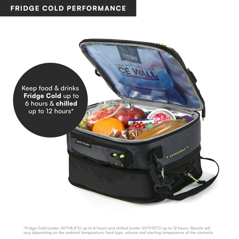 Titan by Arctic Zone Ice Walls stored in exterior pockets for convenient pre-freeze benefit