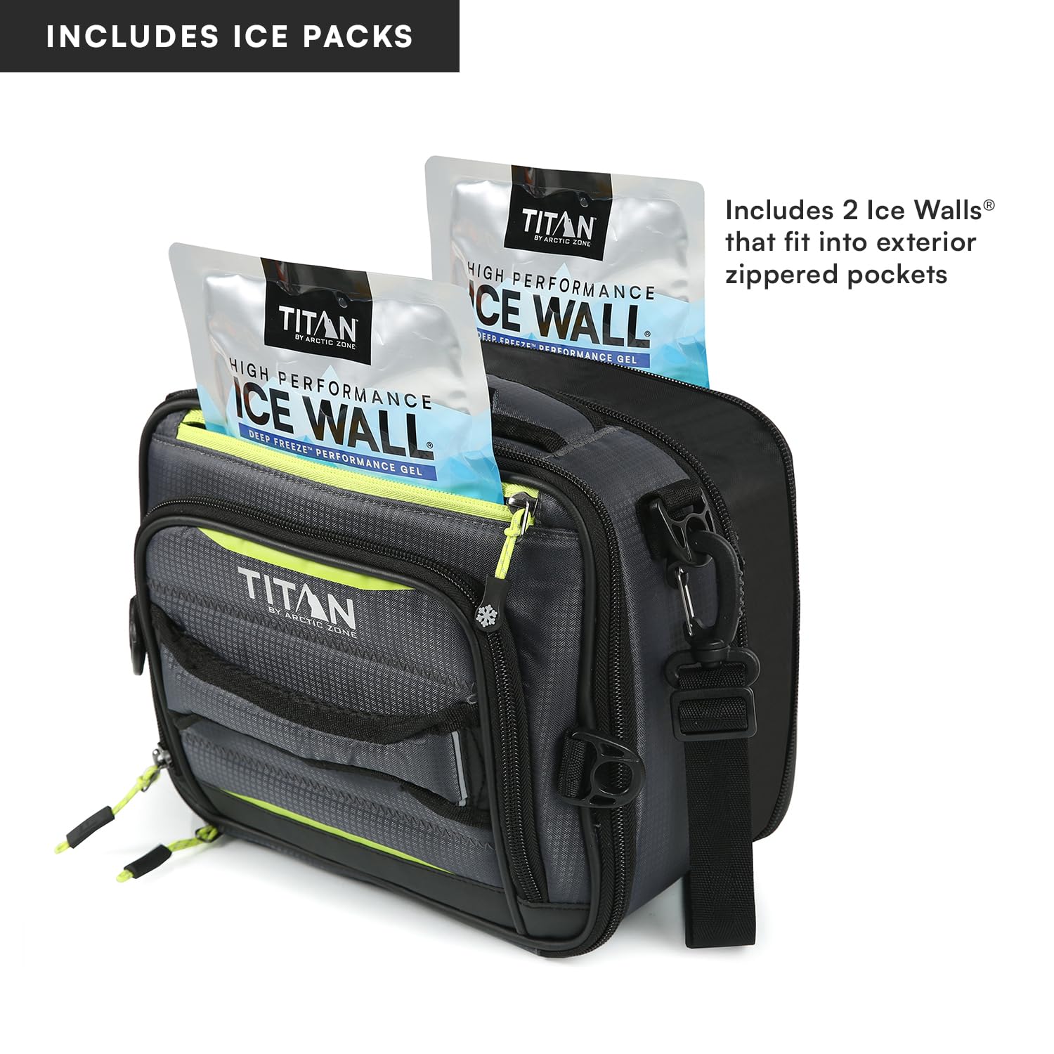 Titan by Arctic Zone interior lining close-up easy-clean texture reduces stains benefit