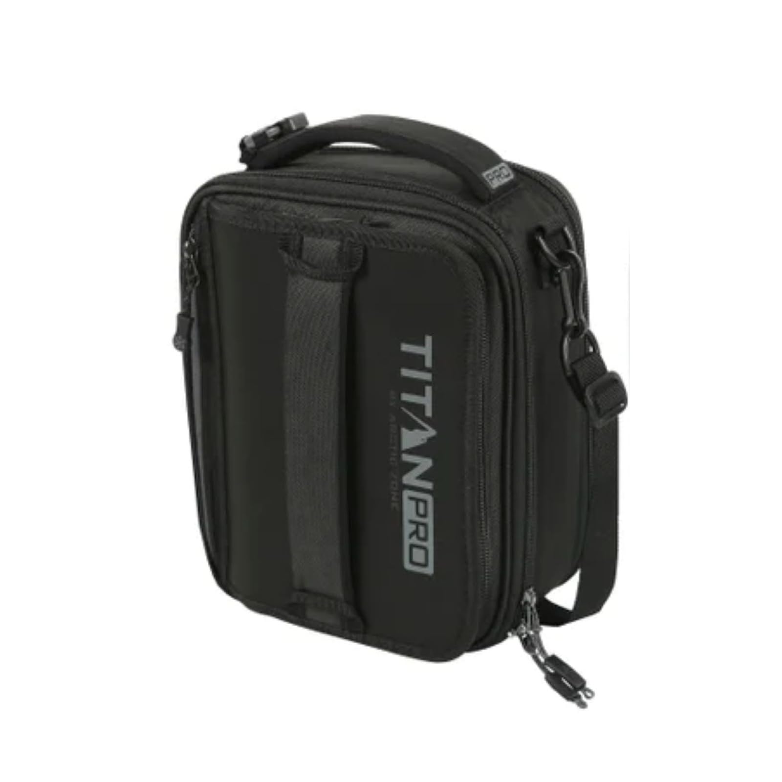 Titan PRO front view showing compact profile and durable exterior