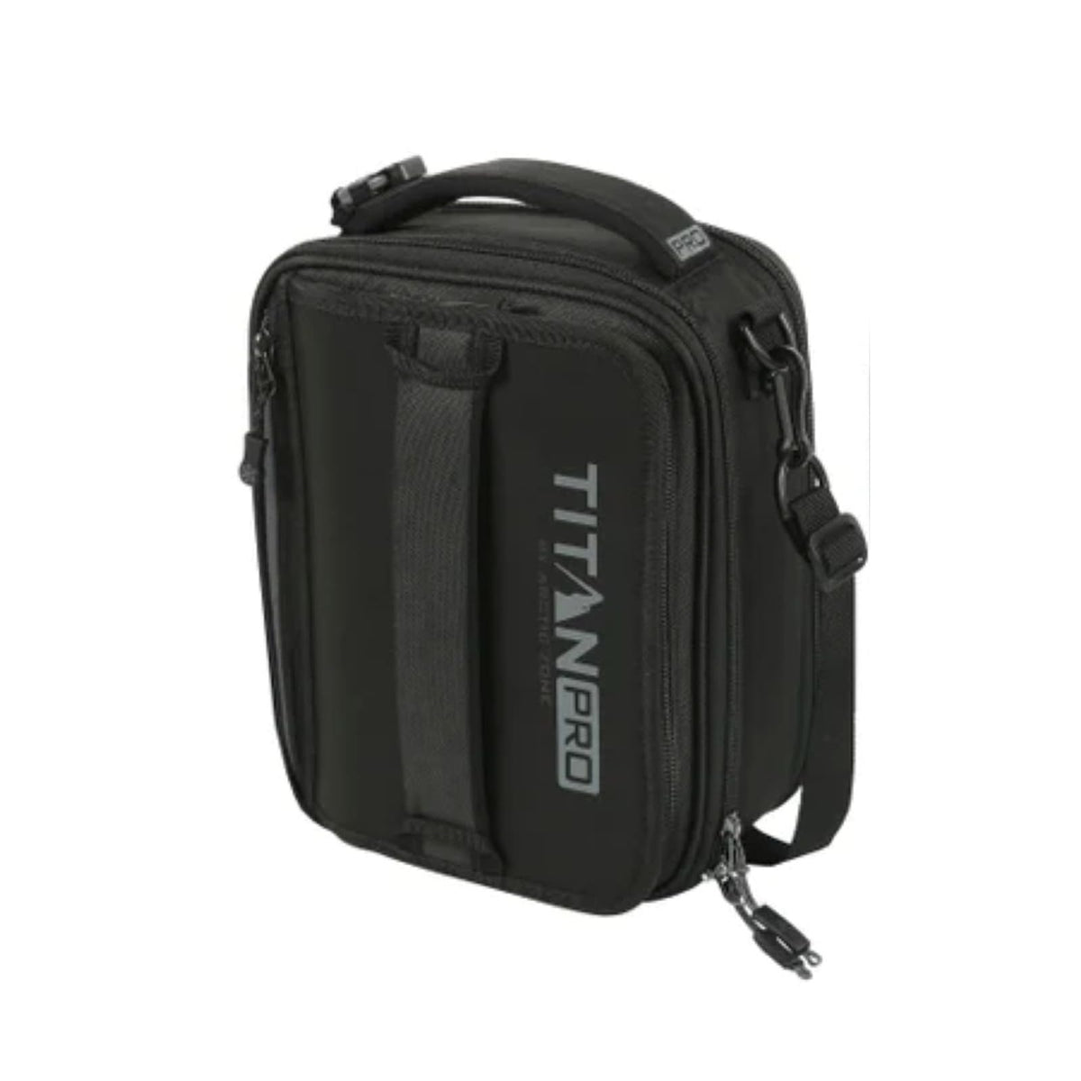 Titan PRO front view showing compact profile and durable exterior