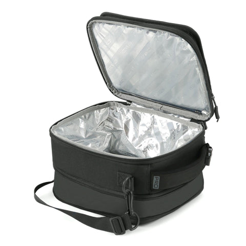 Titan PRO lifestyle commute shot in a bag illustrating portable meal cooling