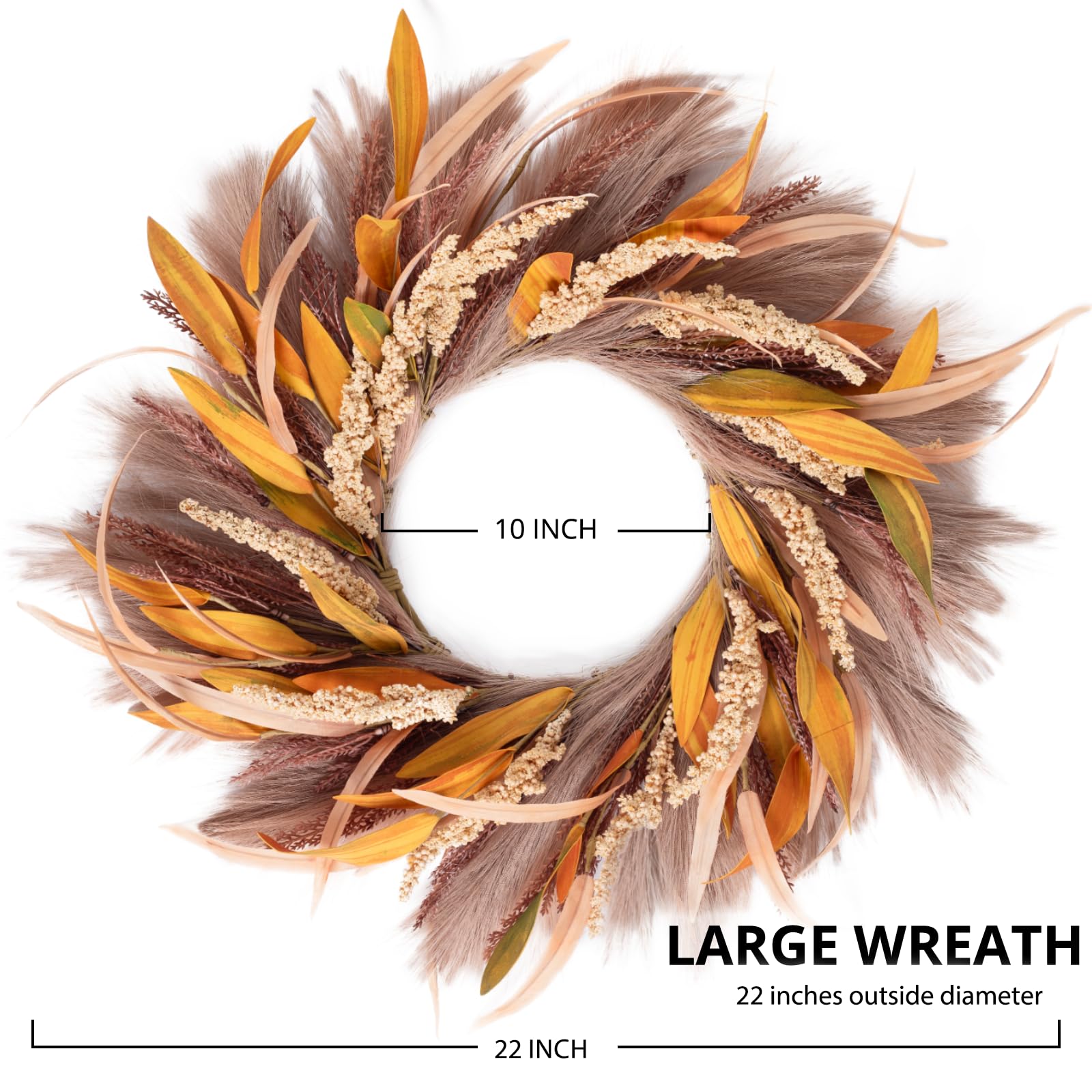 TIVMIK side profile showing wreath fullness and layered depth