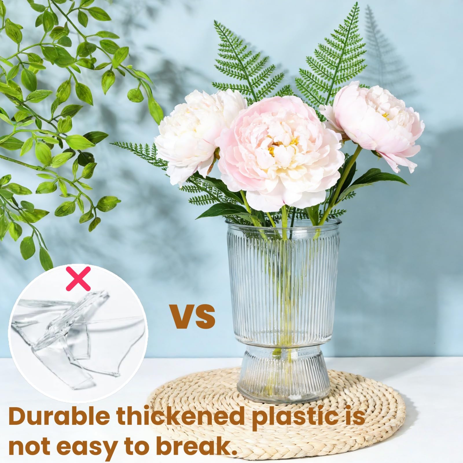 Tlence vase with rose arrangement illustrating floral presentation and visual appeal