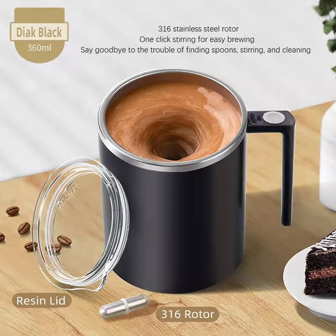 TLINNA Daik Black lid detail emphasizing splash resistance and spill reduction