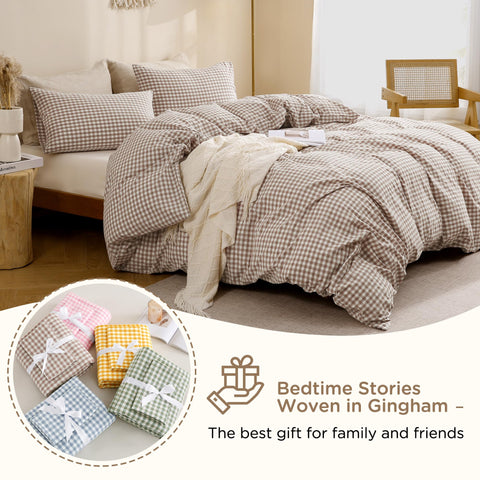TOCOMOA pillowcases with envelope closure for tidy look and secure pillow hold