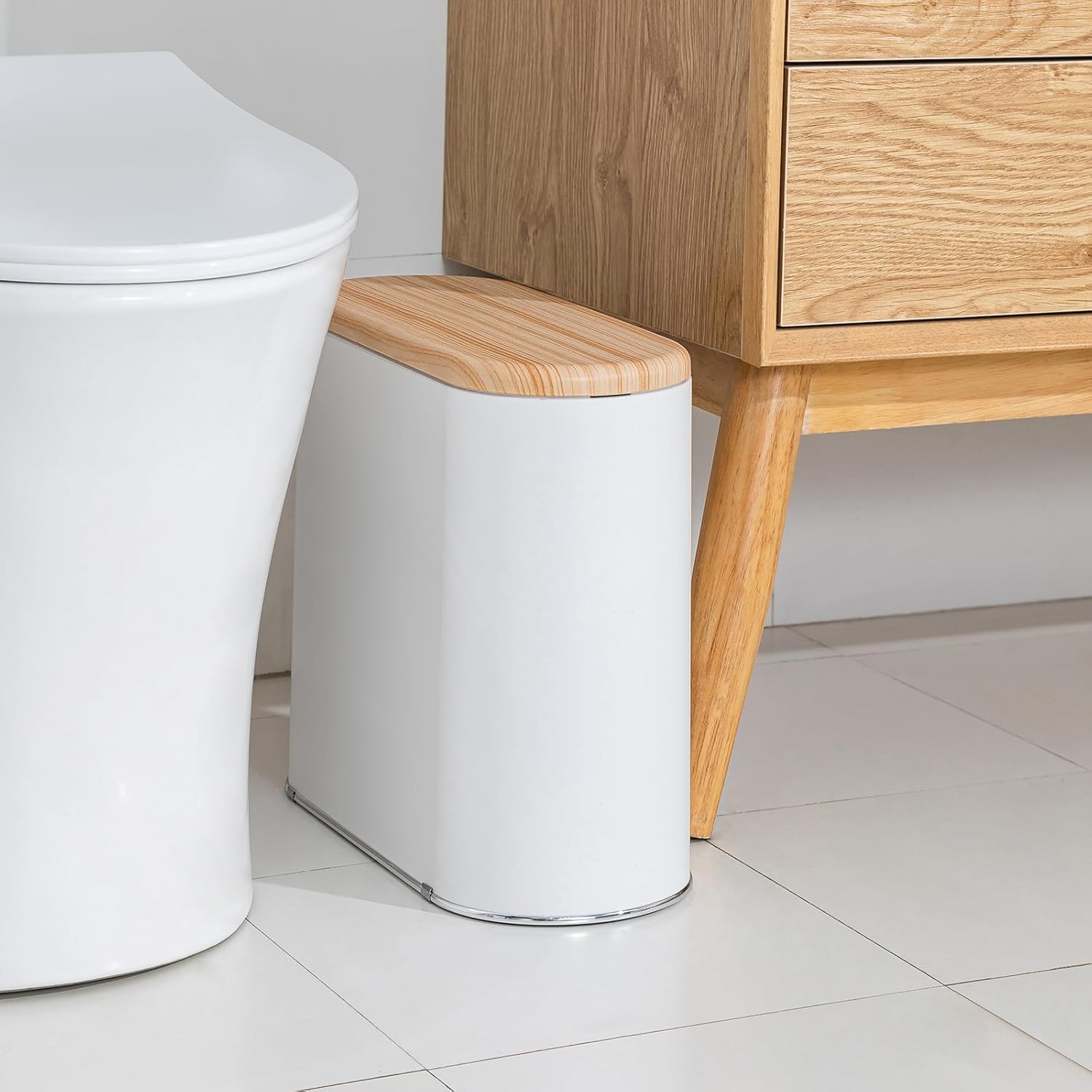 TODAYGO with standard 4-gallon liner fitted for convenient replacement