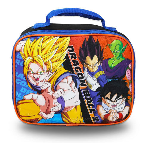 TOEI Animation lunch bag opened to show insulated interior keeping food fresh benefit