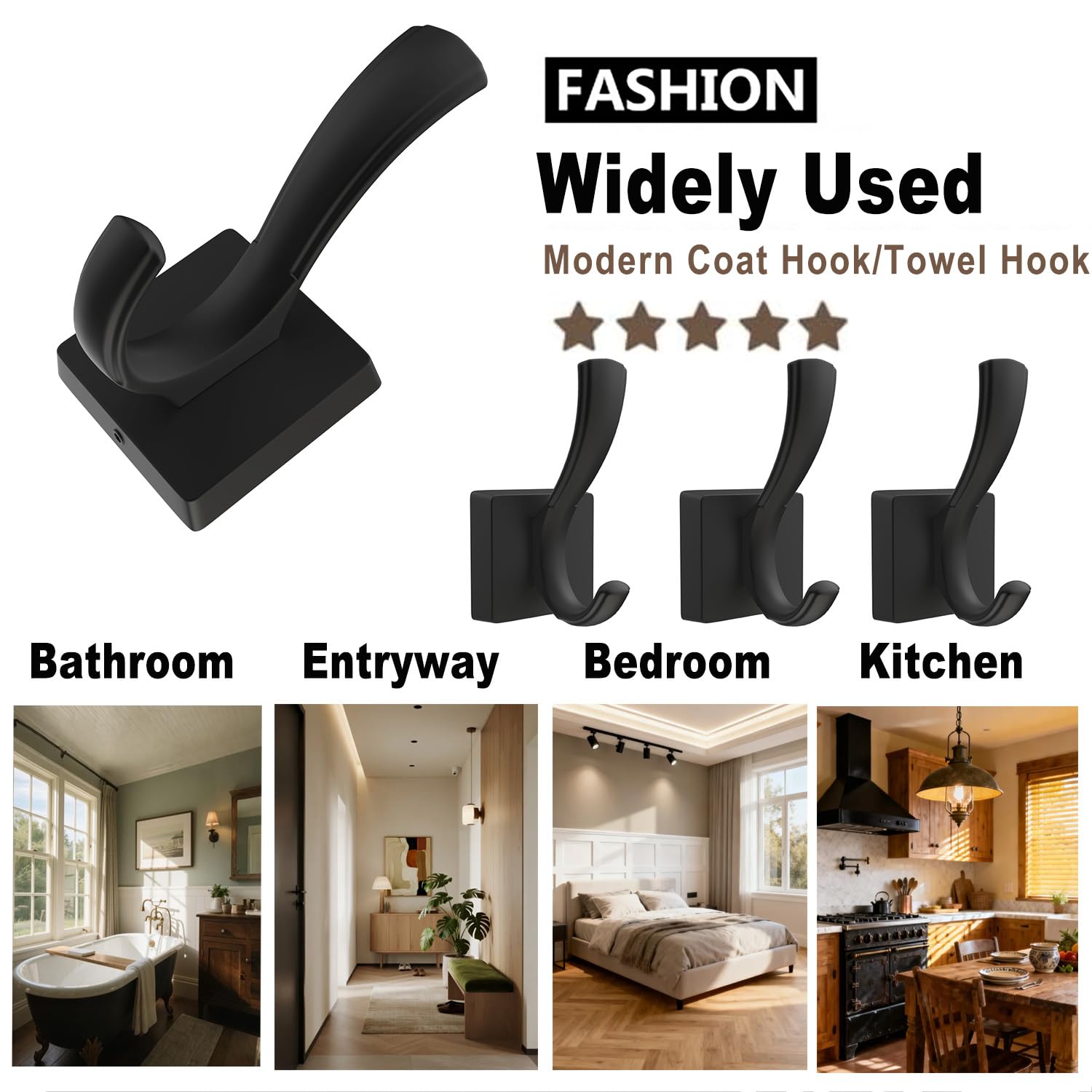 TOFIIGREM included screws and anchors displayed for easy installation and reliability