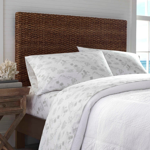 Tommy Bahama percale weave close-up highlighting breathable cotton texture