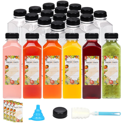 TOMNK front packaging showing 32 bottles and caps for reliable storage