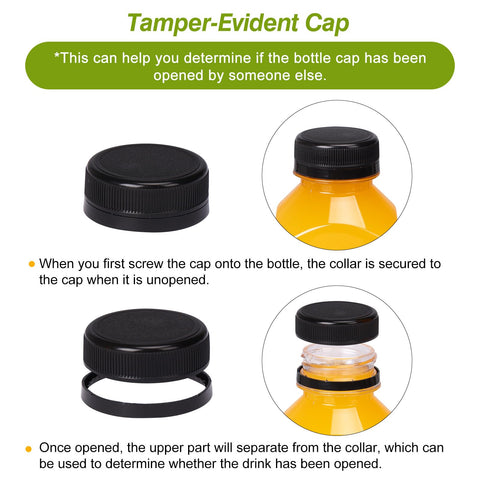 TOMNK sticker labels and funnel displayed for quick filling
