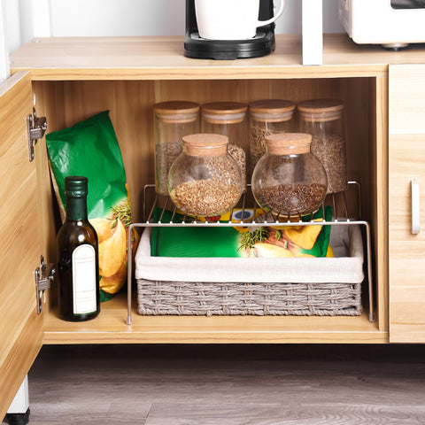 Tomorotec shelf fully extended demonstrating adjustable length convenience