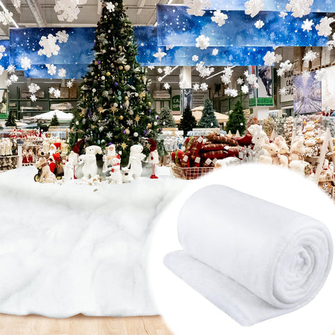 Tondiamo snow blanket neatly rolled for compact storage between seasons