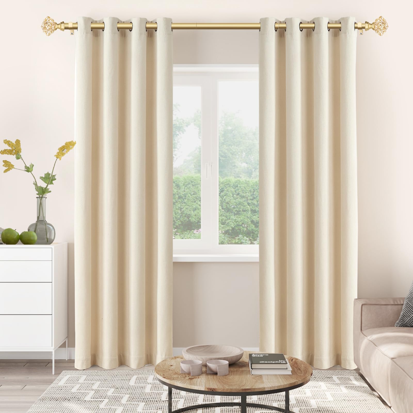 TONIAL gold finish reflecting light to emphasize premium look and polished appeal