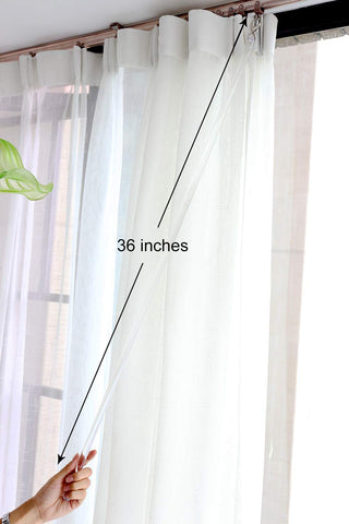 TOOFN ball hook accessory next to wand showing attachment option for grommet-style curtains