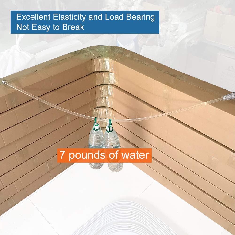 TOOFN wand used to open a high-hung curtain, offering safer, no-stretch operation