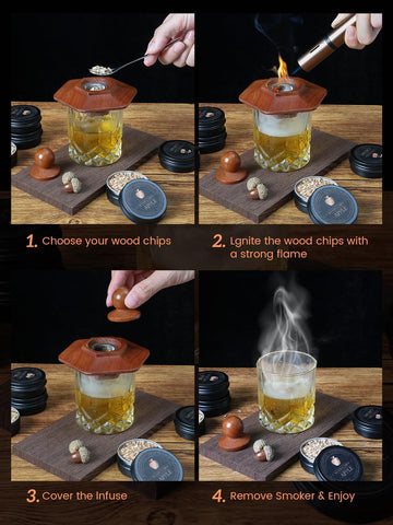 TOOKEBEEGO ice ball mold with stone cubes preserving chill and limiting dilution