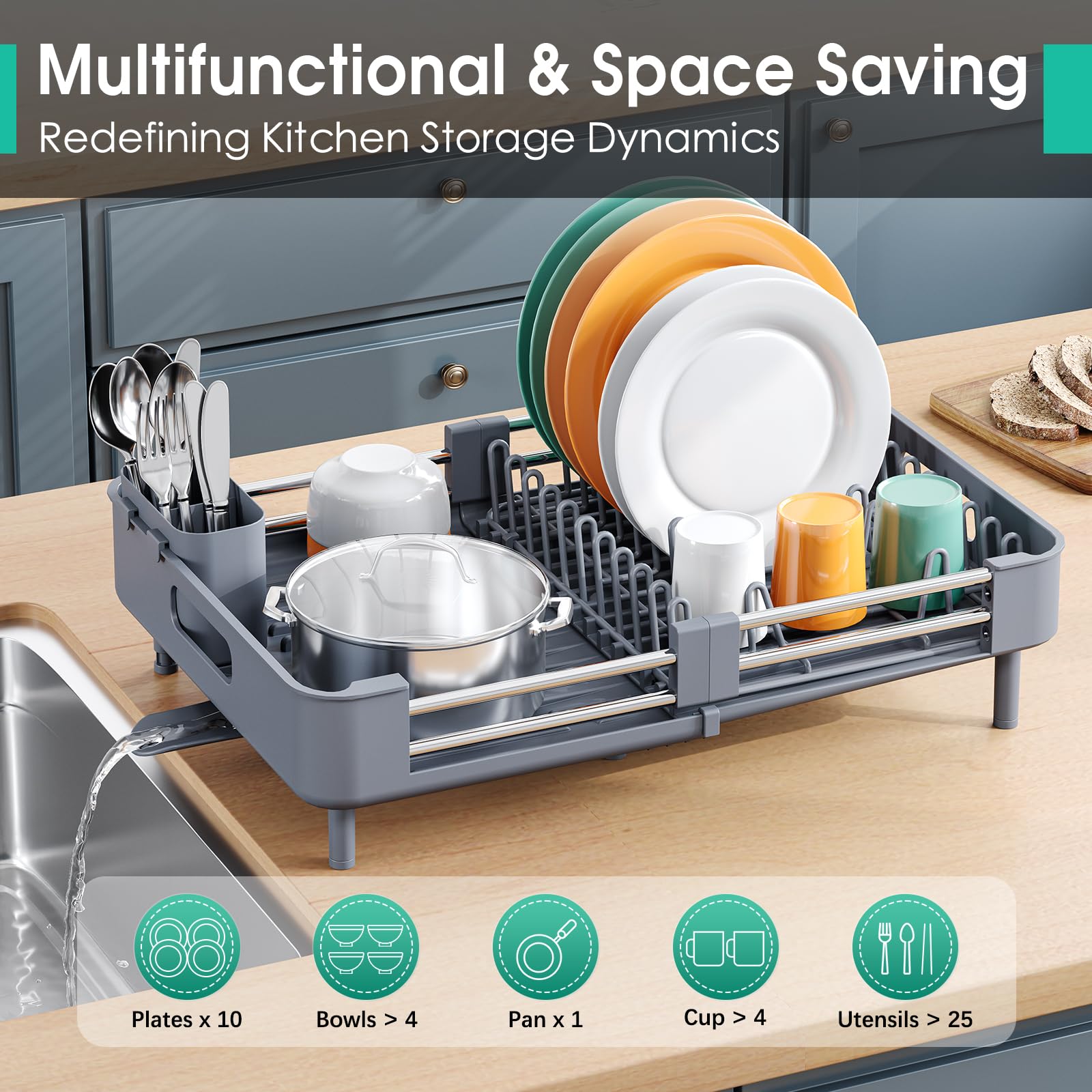 TOOLF contracted for small counters offering space-saving benefit