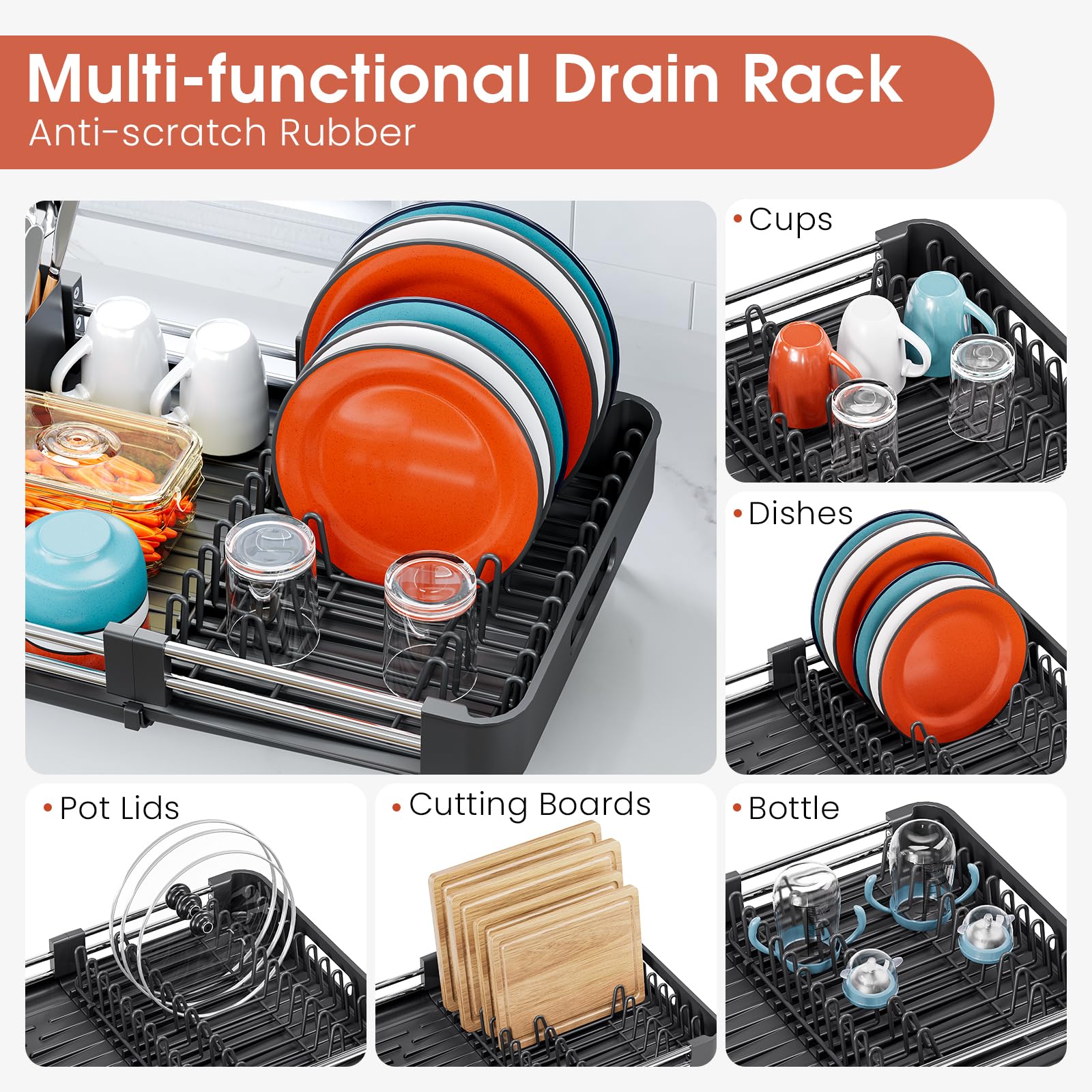 TOOLF detached cutlery holder ready for cleaning and convenient utensil separation