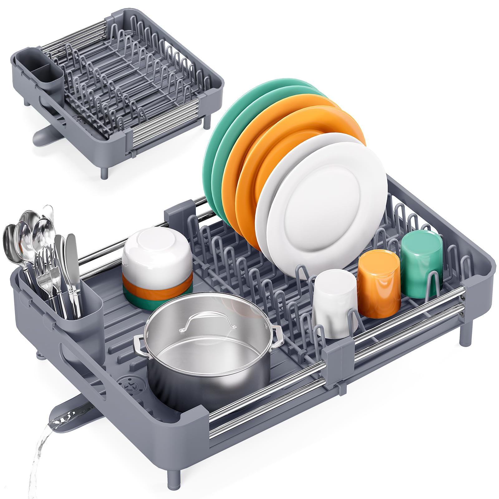 TOOLF front view showing compact design and tidy countertop benefit