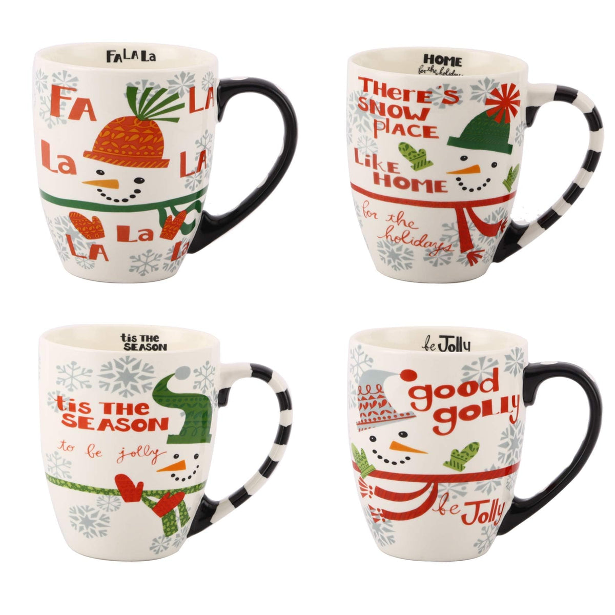 Topadorn front packaging showing four boxed holiday mugs and ready-to-gift benefit