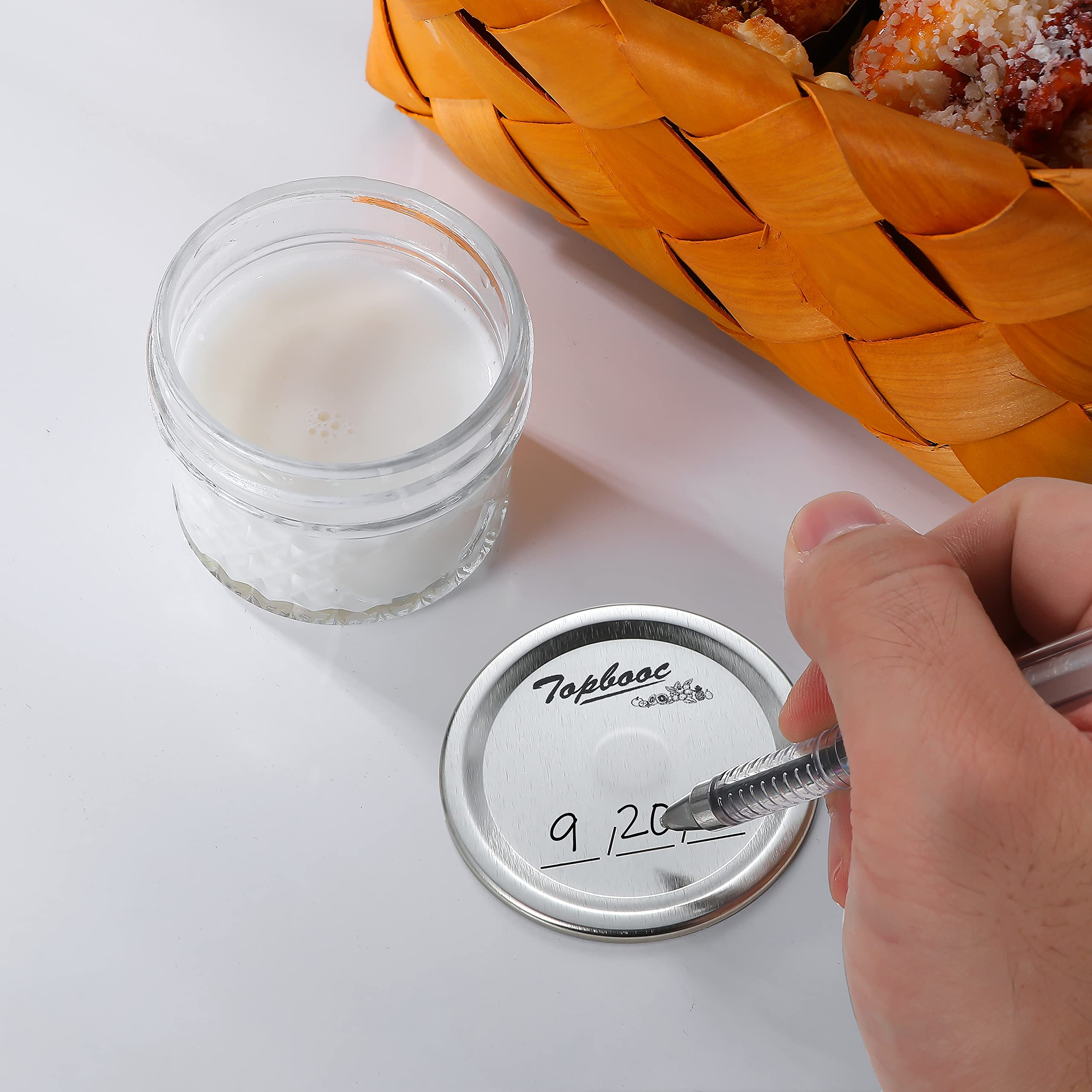 Topbooc stacked lids detail showing durable thin tinplate construction