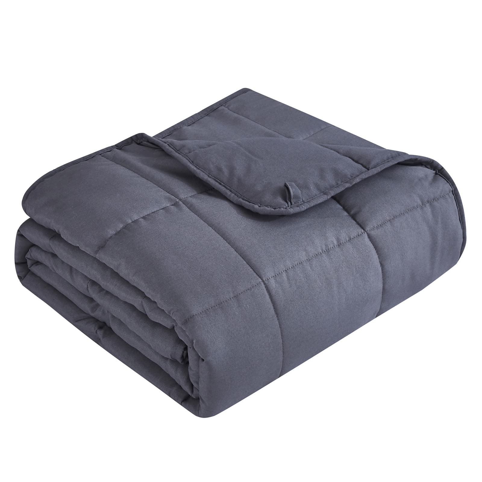 Topcee folded blanket front view showing soft microfiber and neat finish for cozy feel