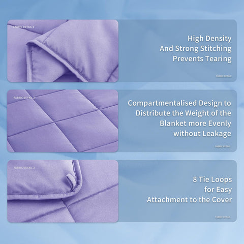 Topcee blanket beside a scale shows 20 lb weight comparison benefit