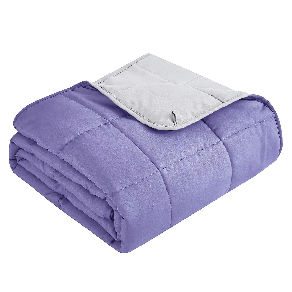 Topcee front view showing queen blanket and neat folds for easy storage