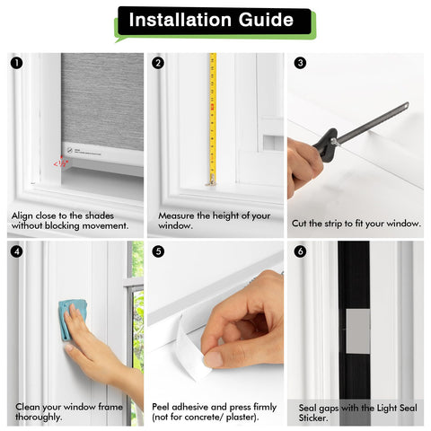 Toperblinds blackout tape detail sealing seams to prevent light gaps benefit