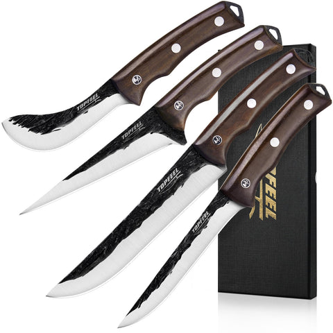 Topfeel front packaging showing full 4-piece set and gift box benefit