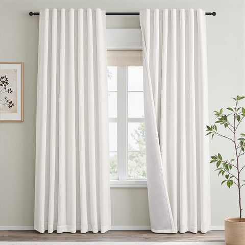 Topfinel front panel neutral linen showing stylish farmhouse look and privacy