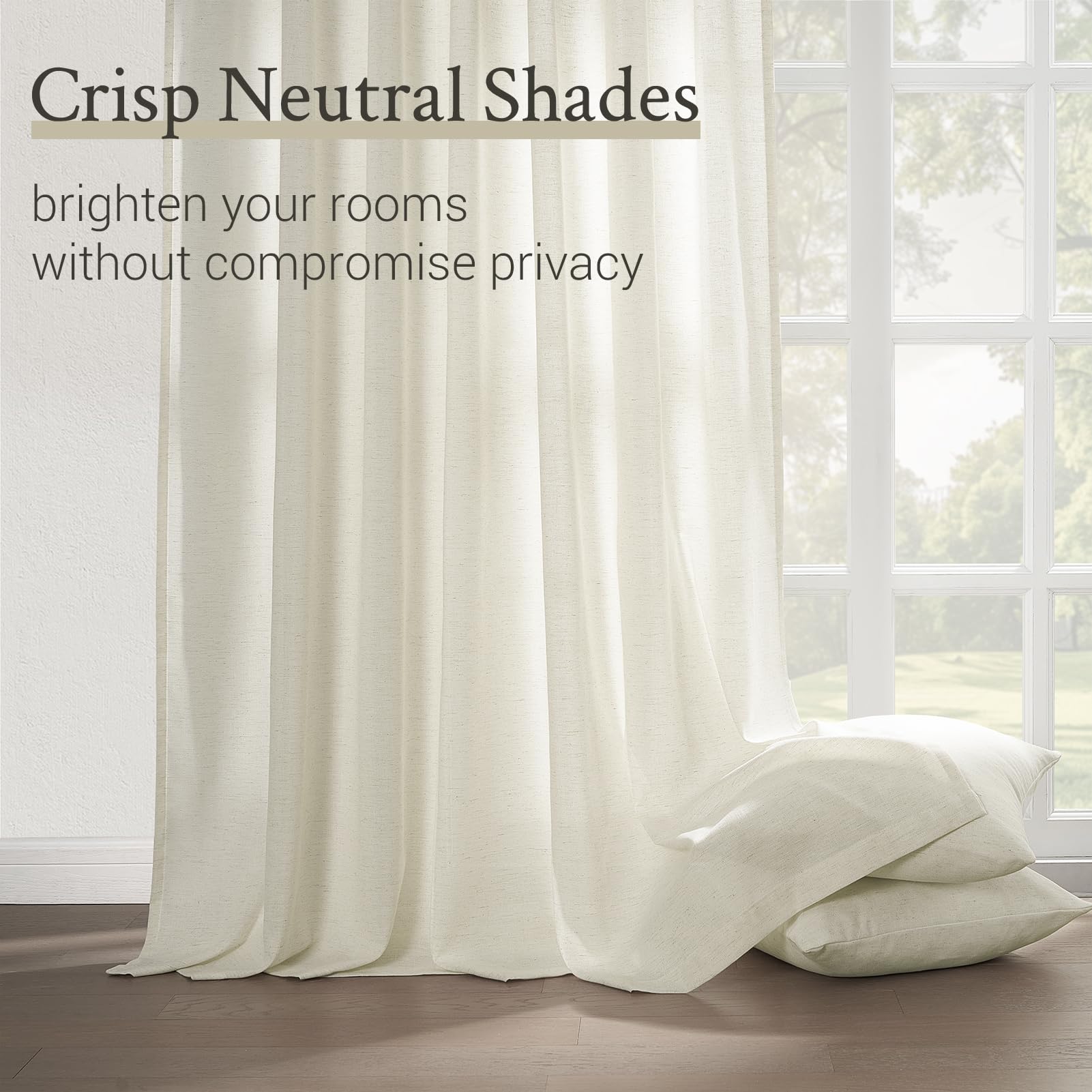 Topfinel pinch pleat detail showing seven pleats per panel for tailored styling benefit
