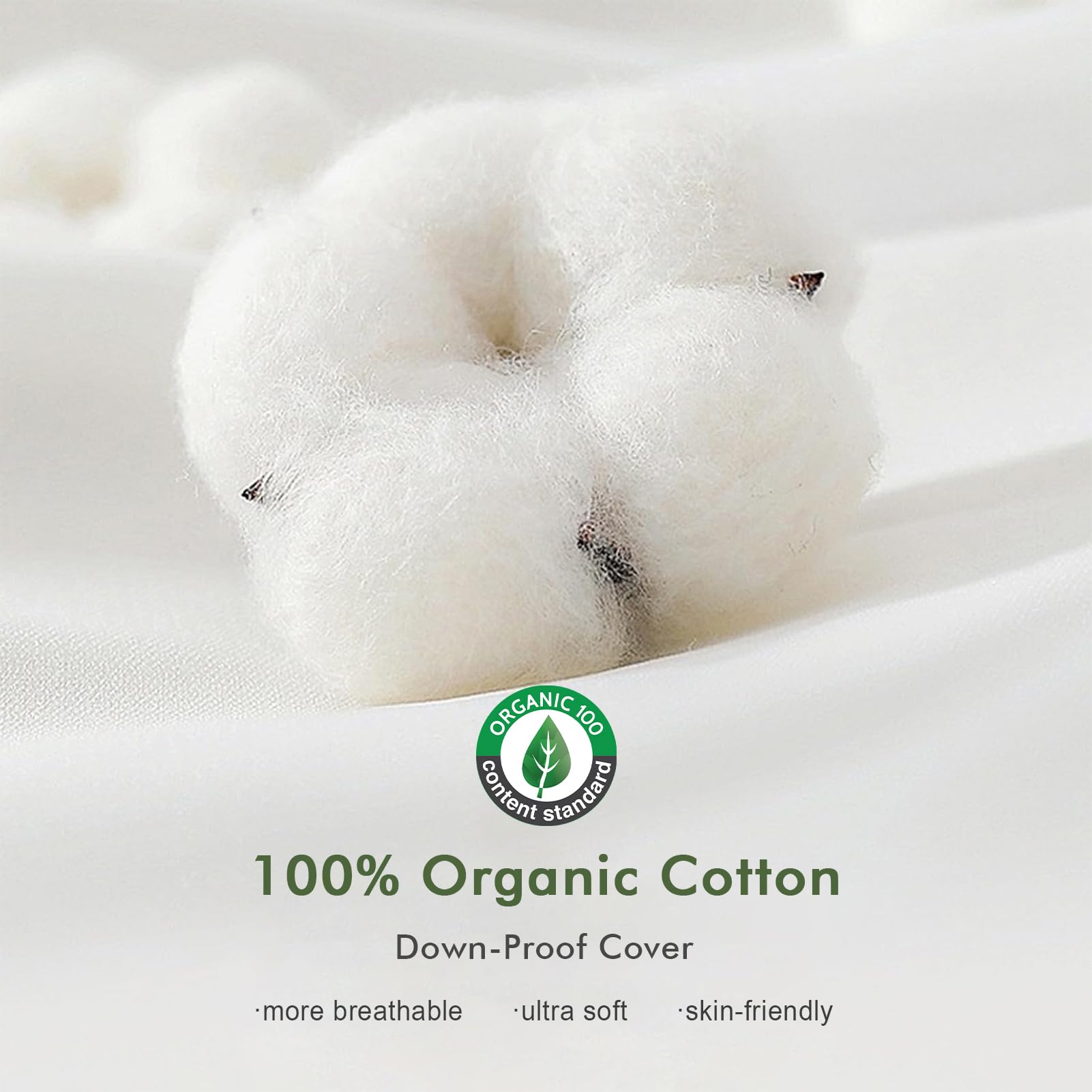 TOPGREEN vacuum-packed inserts ready for shipping and easy storage convenience
