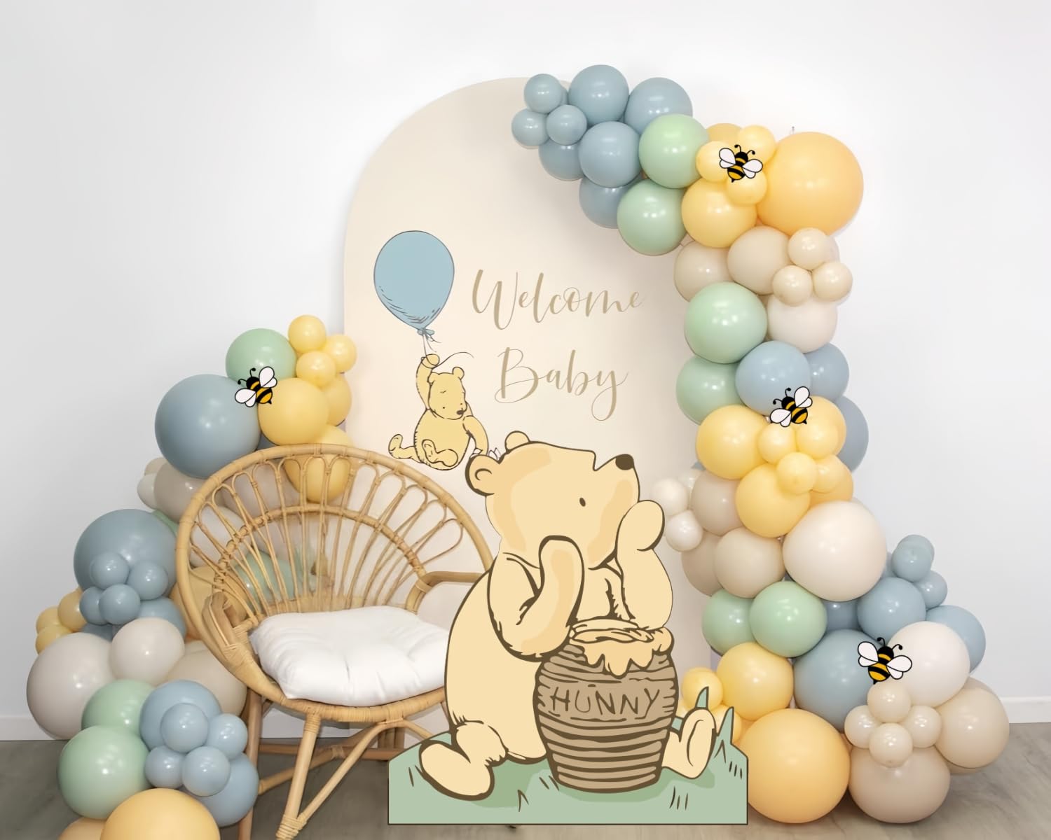 TopJianyu balloon color palette closeup showing neutral tones
