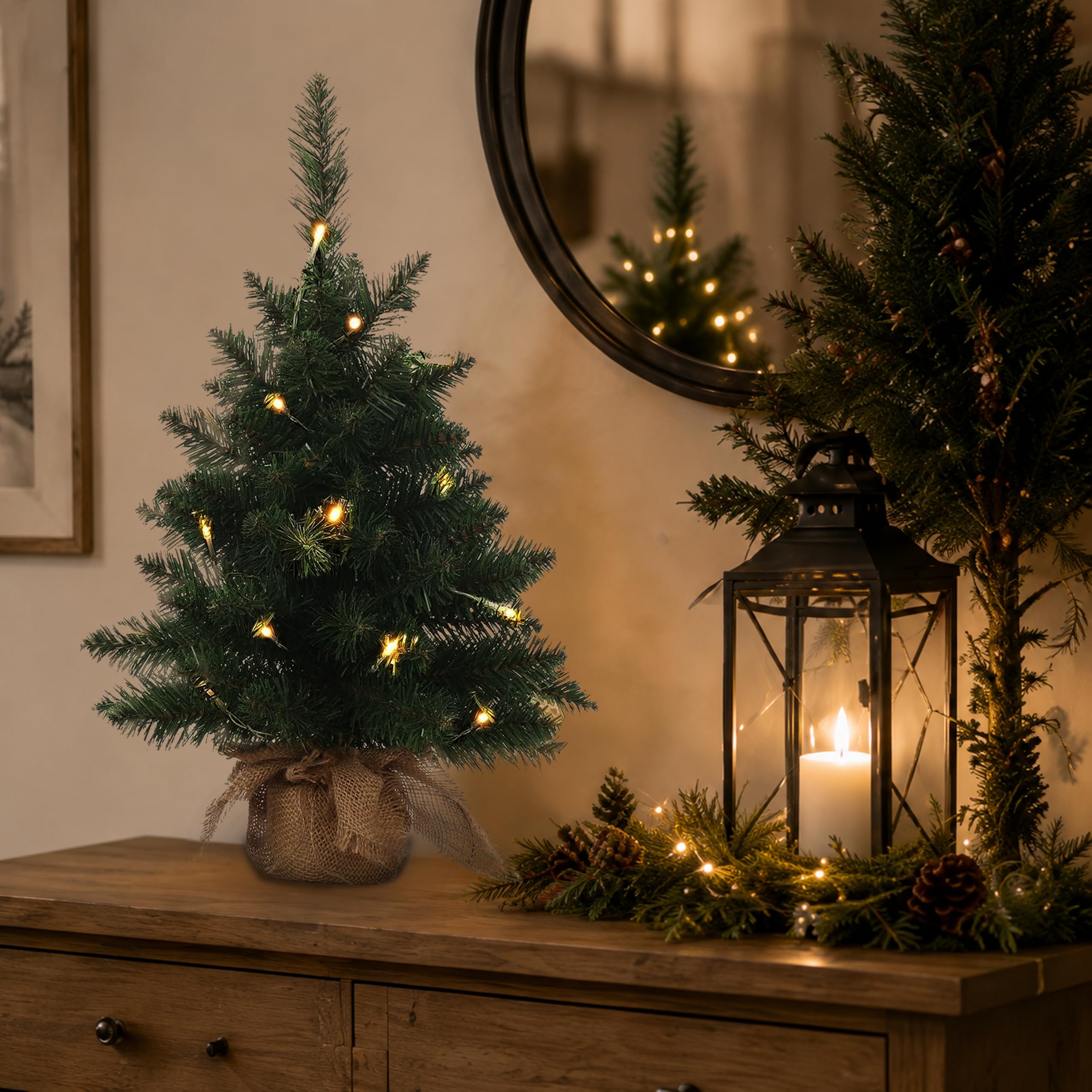 Topro mini tree decorated with ornaments illustrating personalization and gift-ready appeal