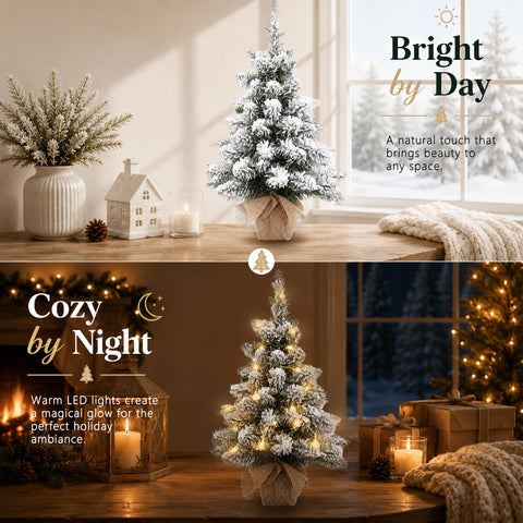 Topro tabletop display in a living room adding instant festive ambience to small spaces